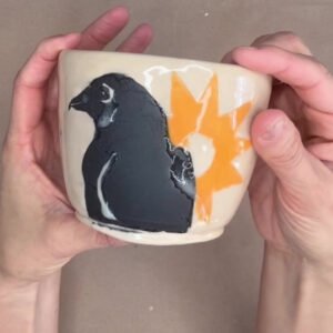 Snail and Raven Bowl