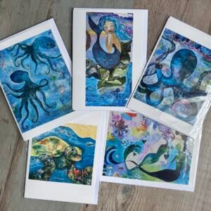 Octo Pals 5 pack Greeting Cards