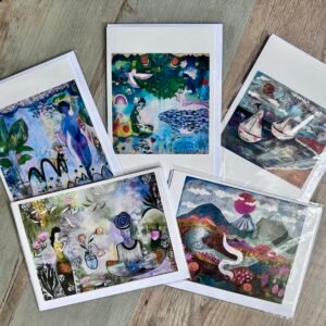 Mystic 5 pack Greeting Cards